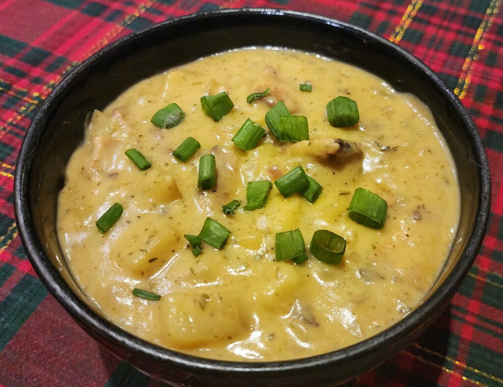 vegan potato soup