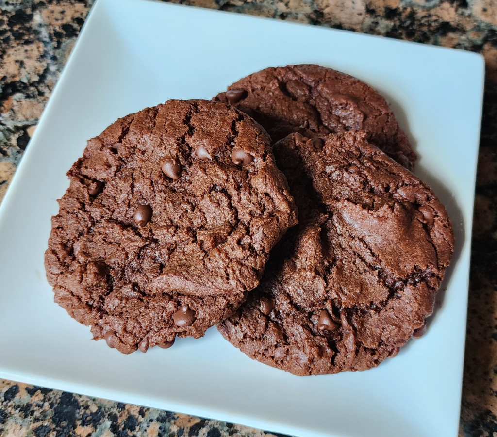 vegan chocolate and chocolate cookies