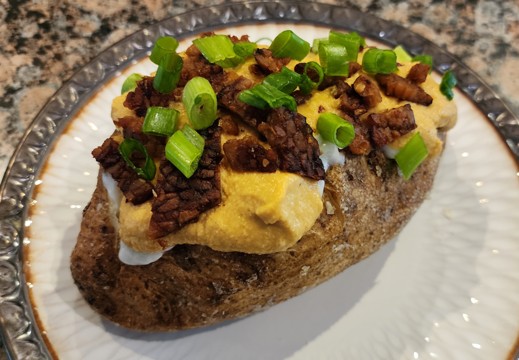 vegan loaded baked potato